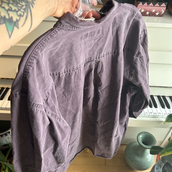 Vintage Y2K Men's Brown Casual Shirt Jacket Windriver XXL - Picture 7 of 7